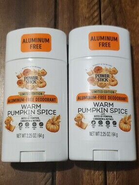 Power Stick Warm Pumkin Spice Deodorant Set